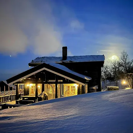 Mountain With Panoramic Views At Hummelfjell Tatil Evi *