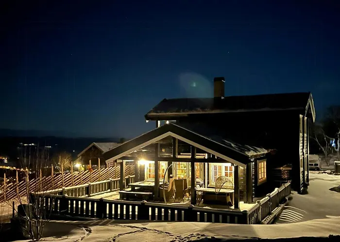 Сasa de vacaciones Mountain With Panoramic Views At Hummelfjell *